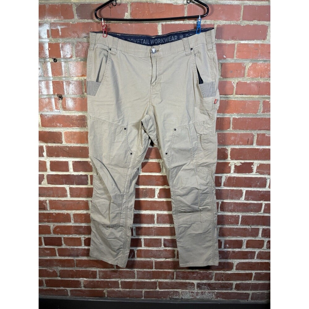 Dovetail Workwear Pants Straight Mid-rise Ultralight Womens 20/32, Real 39x31.5